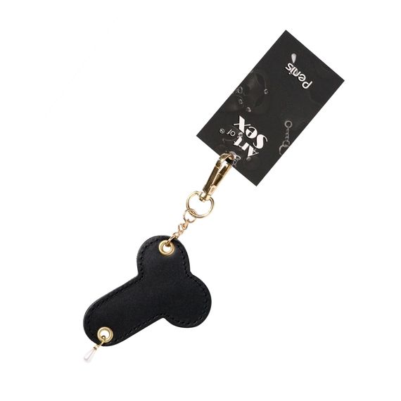 Брелок на карабіні для ключів Art of Fhallus, Чорний | Зображення 2