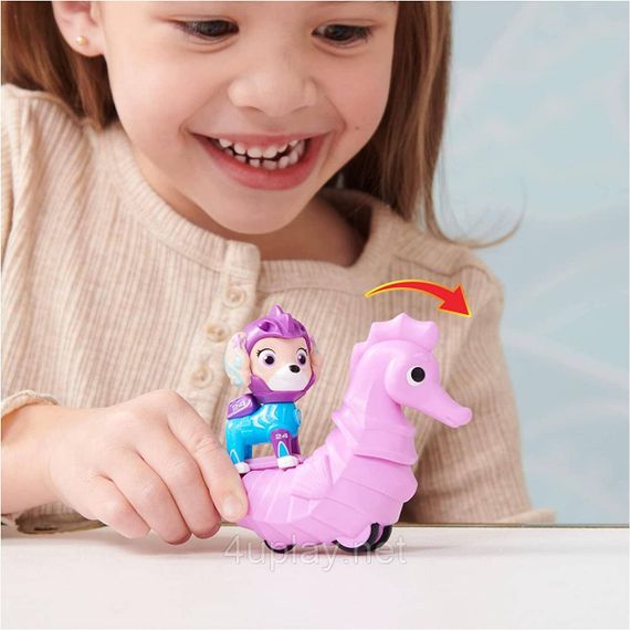 Щенячий патруль Аква пупс Корал і морський коник Оригінал Paw Patrol Aqua Pups Coral and Seahorse Action Figures | Зображення 7