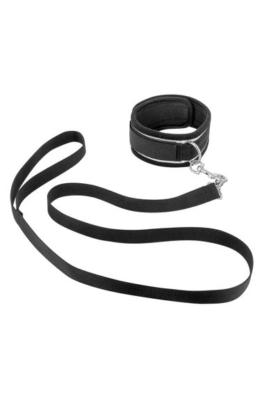 Фіксатор для рук і шиї з повідцем Fetish Tentation Submission bar with handcuffs and collar | Зображення 1