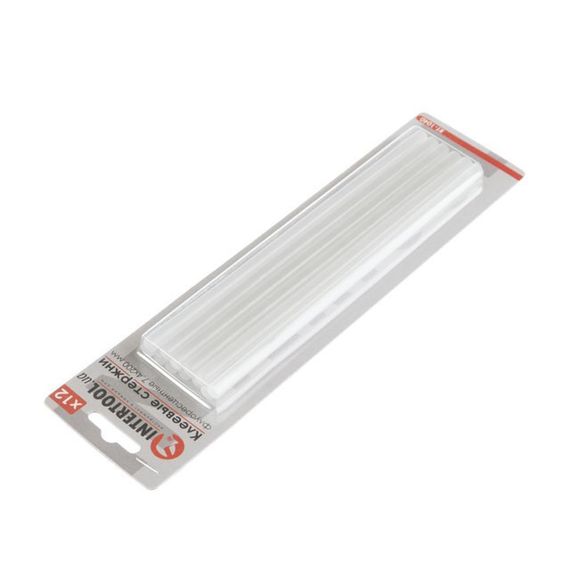 Комплект стрижнів клейових флуоресцентних 7,4*200 мм, 12 од. INTERTOOL RT-1040 | Зображення 1