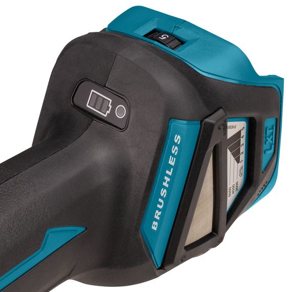 Шліфмашина кутова акумуляторна Makita DGA519Z (125 мм, 3000-8500 об/хв, BL, LXT, X-LOCK, без акумуляторів та зарядного пристрою) | Зображення 6
