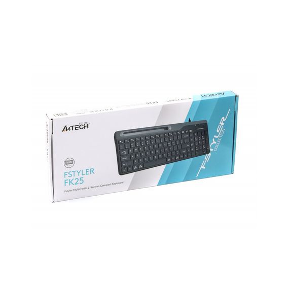 Клавіатура A4Tech FK25 USB Black | Зображення 4