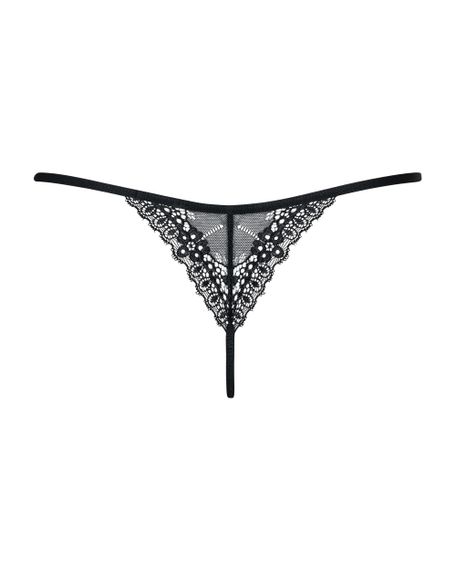 Стринги Obsessive Intensa Черные S/M | Зображення 5