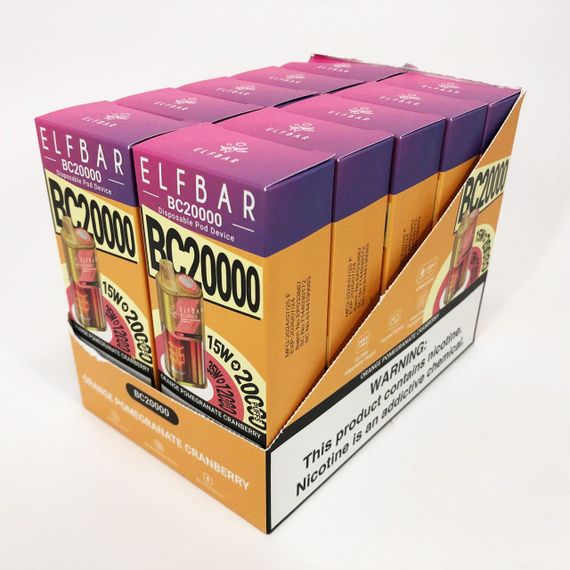 Elf Bar BC20000 смак Апельсин Гранат Журавлина (Orange Pomegranate Cranberry) | Зображення 2