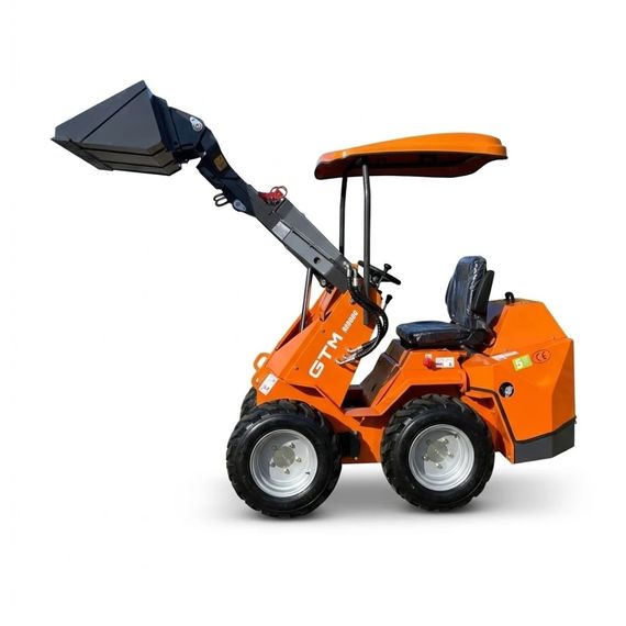 Минопогрузчик дизельный с бортовым поворотом GTM RIX800 (15 кВт, 20 л.с., до 1.95 м, 930 кг) | Зображення 1