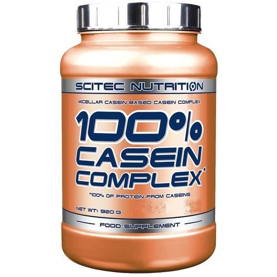 Протеїн Scitec Nutrition 100% Casein Complex 920 g /30 servings/ Belgian Chocolate