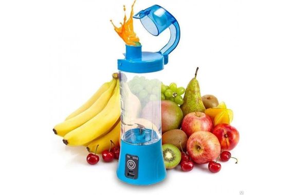 Кружка – блендер Juice Cup NG-01 · Фітнес – шейкер для смузі з USB зарядкою · Портативний соковитискач з функцією Power Bank | Зображення 2