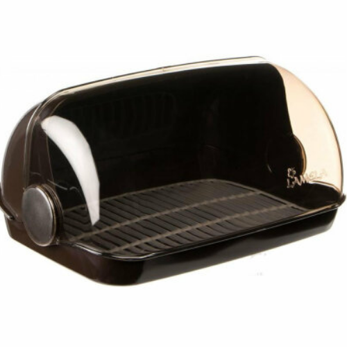 Хлібниця midi пластик 02 коричневий "Галицька" Ламела