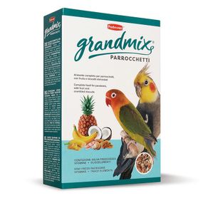 Корм Padovan Grandmix Parrocchetti для средних попугаев 850 гр