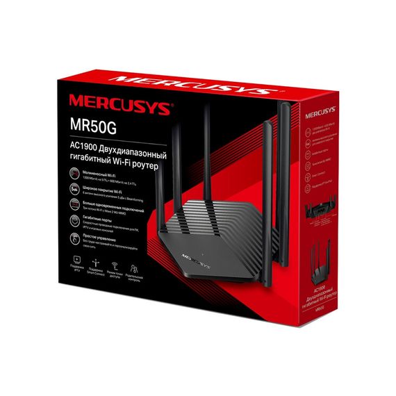 Бездротовий маршрутизатор Mercusys MR50G AC1900 | Зображення 2
