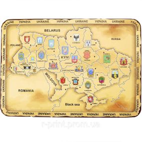 Пазли Карта України, МДФ