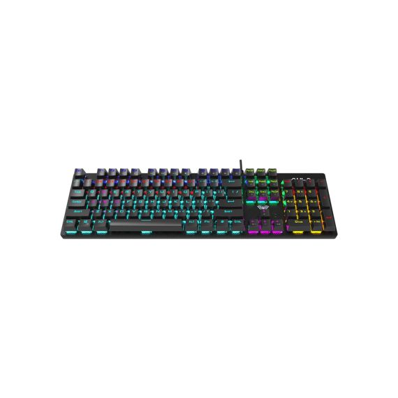 Клавіатура Aula S2022 KRGD Blue Hot-Swap USB UA Black (6948391202235) | Зображення 1