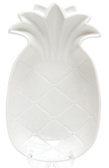 Парцелянова страва Pineapple 29.5х18х6.2 см white