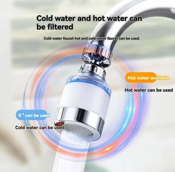 Водоощадна насадка на кран із фільтром-очисником, аератор, барботер | Зображення 6