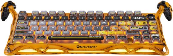 Клавиатура механическая GravaStar Mercury K1 Pro 80keys GSK1PRO_YLW | Зображення 8