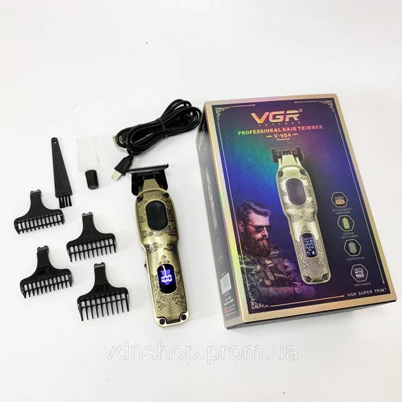 Профессиональный беспроводной триммер, Профессиональная окантовочная машинка для стрижки волос UN-74 | Зображення 7