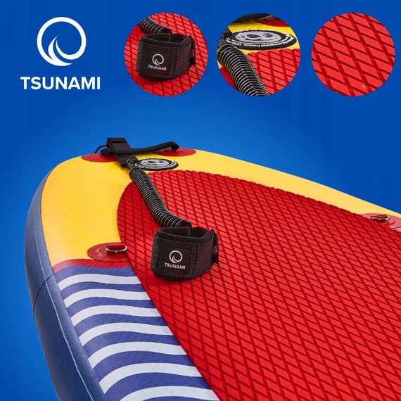 Надувна SUP дошка TSUNAMI 350 см з веслом Wave T04 (P-5907739314239) | Зображення 6