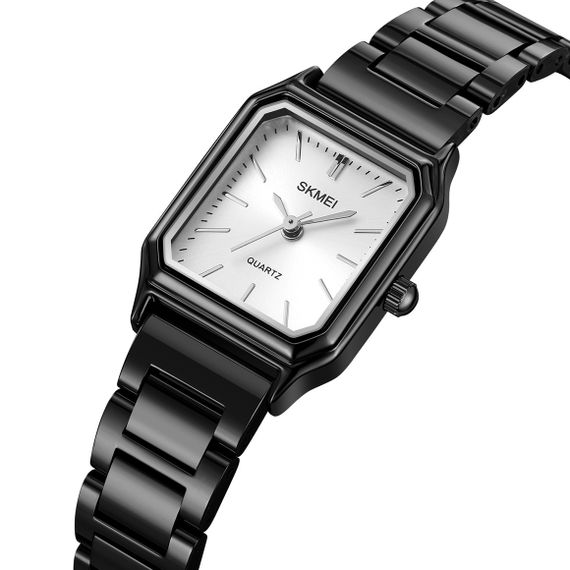 Жіночий годинник Skmei 2237BKSI Black-Silver | Зображення 1