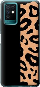 Чехол на Infinix Note 10 Пятна леопарда "4269u-2763-17620"