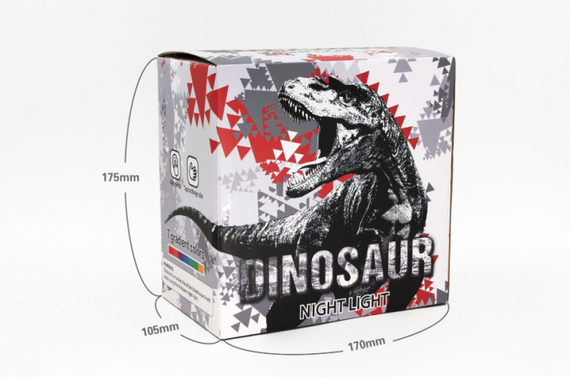 Силіконовий нічник 3DTOYSLAMP T-Rex 7 кольорів | Зображення 6