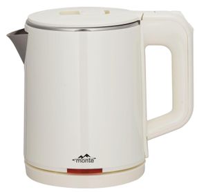 Електрочайник Monte MT-1841 Білий, 0.7 л, 1000 Вт, з подвійними стінками