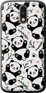 Чохол на Motorola MOTO G4 PLUS Панди "4318u-953-2448"