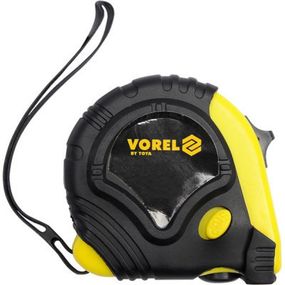 Рулетка Vorel с боковым фиксатором 5 м х 19 мм (10125)
