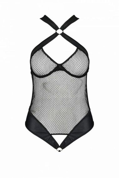 Сітчастий боді Passion Amanda Body Чорний L/XL