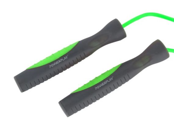 Скакалка PowerPlay 4204 Classic Jump Rope Зелена 2,7 м (PP_4204_Green) | Зображення 3