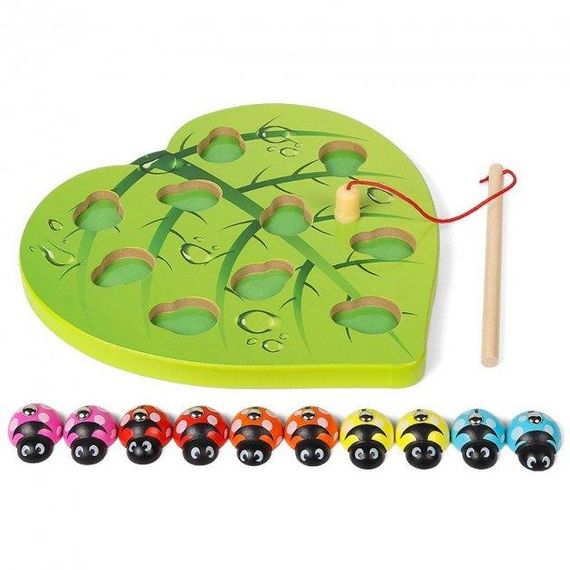 Деревянная игрушка Limo Toy Рыбалка MD2121 | Зображення 4
