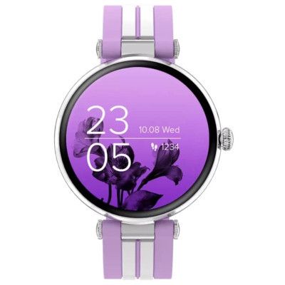 Смарт-часы Canyon Semifreddo SW-61 Silver-Lavender (CNS-SW61PP) | Зображення 1