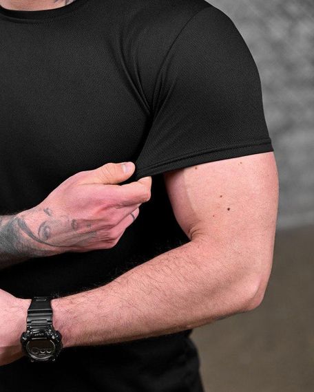 Тактична потоотводна футболка Posadka black ДЛ7236 | Зображення 4