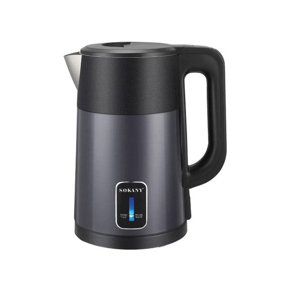 Электрочайник с автоматическим отключением 2.5 л Sokany дисковый бытовой 1500 Вт SK-09017G