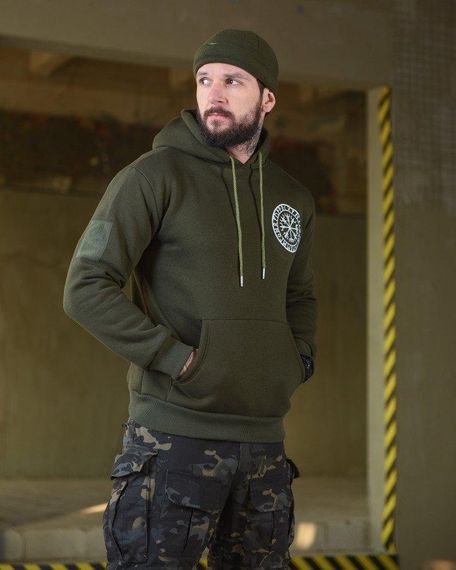 Худі CELEO на флісі руні білий ВТ3896 | Зображення 2