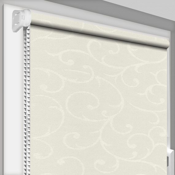 Рулонная штора Rolets Акант 1-2236-800 80x170 см открытого типа Пудровая