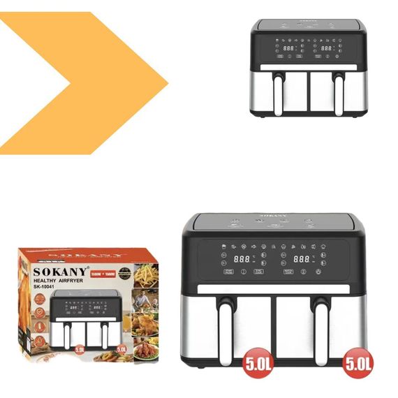 Аерофритюрниця без олії Sokany SK-10041 (45131-SK-10041_3150) | Зображення 3
