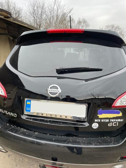 Рамка під номер хром Nissan (1 шт, нержавіюча сталь) для Тюнінг Nissan | Зображення 2