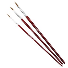Набор художественных кистей RA-7686(DSCN5030) в наборе 3 штуки