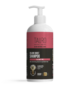 Шампунь для надання об'єму шерсті собак та котів TAURO PRO LINE Ultra Natural Care Volume Boost Shampoo, 1000 мл, 1000 мл