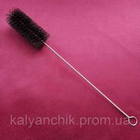 Йорш для чищення скляної трубки Bristles Power чорний D — 2,5 см.