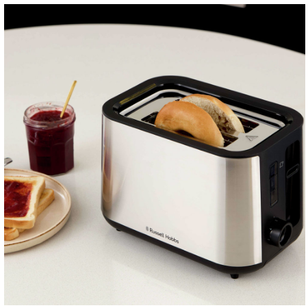 Тостер Russell Hobbs 27390-56 Heaton Brushed 2Slice Toaster | Зображення 8