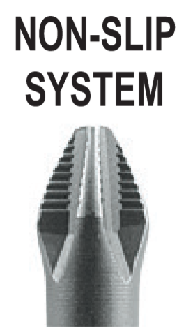 Насадка викруткова NON SLIP біта хрестовидна PН2 x 50 мм 10 шт YATO YT-04782 | Зображення 2