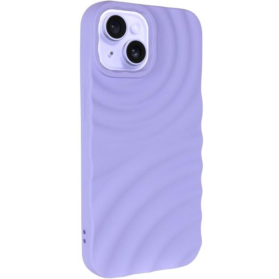 Чохол TPU MonoWave для Apple iPhone 15 (6.1") Light Blue