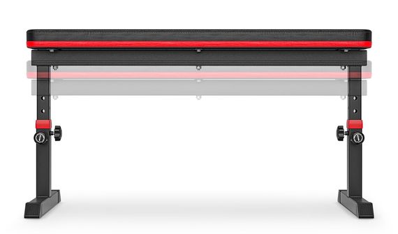 Набір Hop-Sport Premium 38кг з лавою HS-1025 Pro, штангою та гантелями | Зображення 4