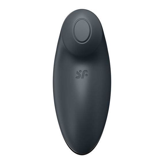 Вібростимулятор-пульсатор Satisfyer Tap & Climax 2 Grey, ефект постукування пальцем | Зображення 2