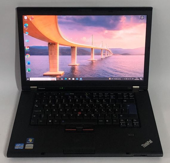 Ноутбук Б-клас Lenovo ThinkPad T520 / 15.6" (1920x1080) TN / Intel Core i7-2720QM (4 (8) ядра по 2.2 - 3.3 GHz) / 8 GB DDR3 / 160 GB SSD / nVidia NVS 4200M, 1 GB GDDR3, 64-bit / WebCam / DVD-ROM б/в | Зображення 1