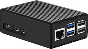 Алюмінієвий корпус для Raspberry Pi 5 iUniker P573 Корпус з охолодженням для Raspberry Pi