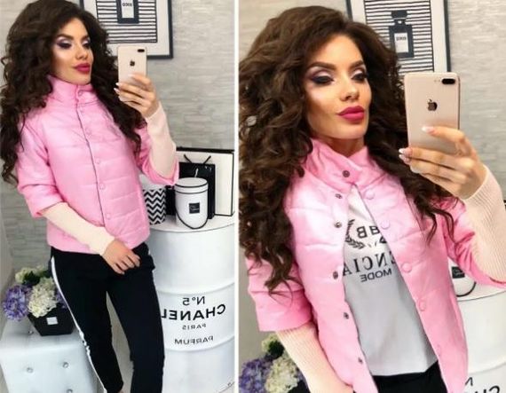 Куртка 205, рожевий