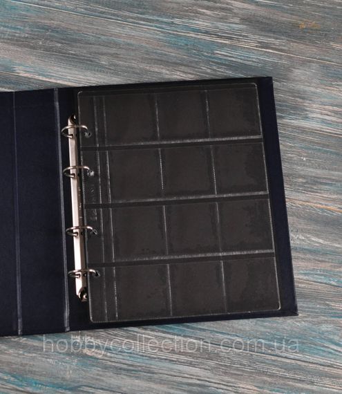 Альбом для монет Hobby Collection Classic Optima Holder + 10 листів (на 120 холдерів) + прокладочні листи | Зображення 5