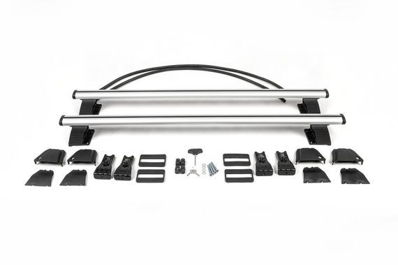 Перемычки на гладкую крышу (2 шт, Asaf V4) для Toyota Corolla 2007-2013 гг | Зображення 1